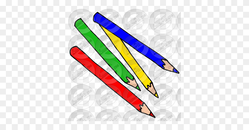 380x380 Colouring Pencils Clipart Clip Art Images - Colored Pencils Clipart