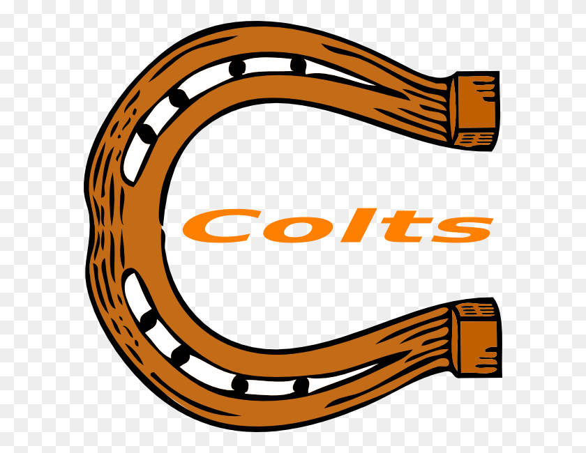 600x590 Colts Caballo Clipart - Colt Clipart