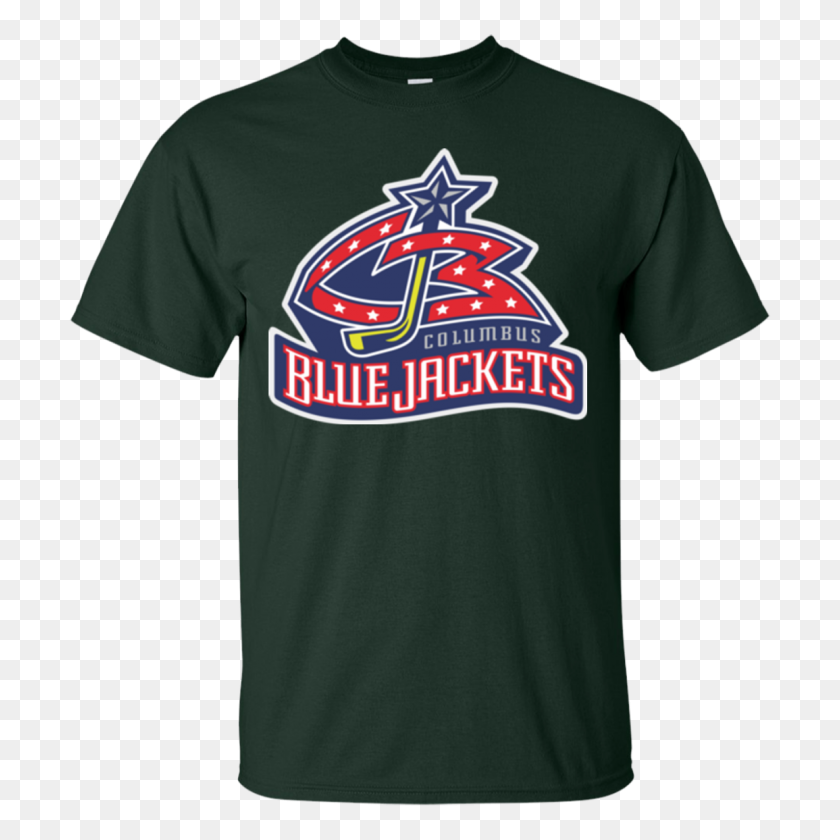1155x1155 Columbus Blue Jackets Logo Ice Hockey Men's T Shirt - Columbus Blue Jackets Logo PNG