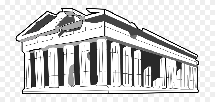 719x340 Column Architecture Classical Order Graphic Arts - Parthenon Clipart