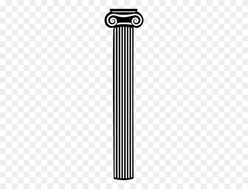 132x579 Column Clip Art - Roman Columns Clipart