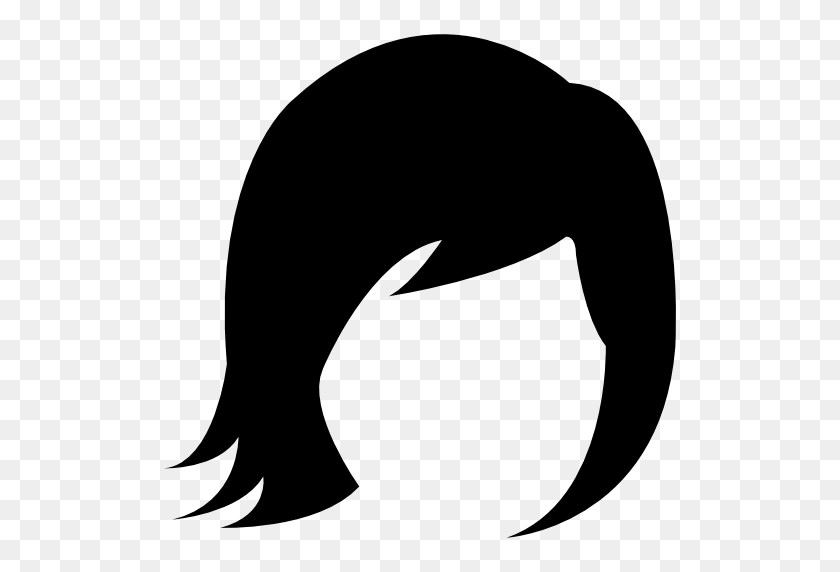 512x512 Comb Black Hair Computer Icons Woman Clip Art - Black Hair Clipart