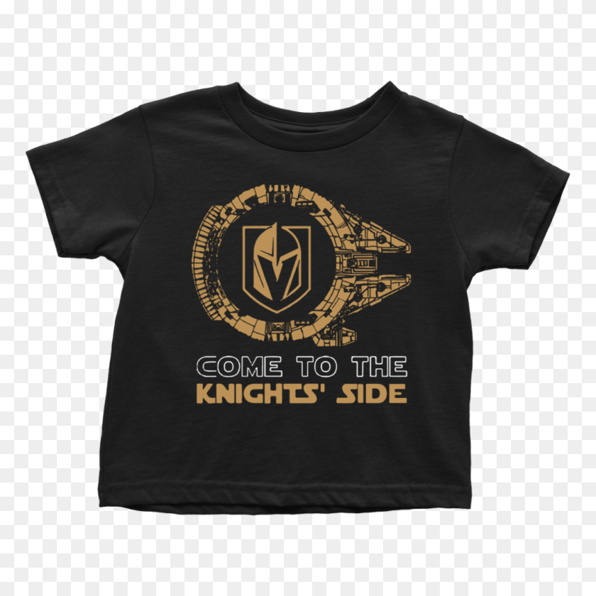 1024x1024 Come To The Vegas Golden Knights Side Millennium Falcon Shirt - Millennium Falcon PNG