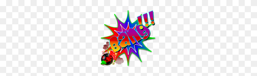 190x190 Comic Book Explosion Bang - Comic Book Explosion PNG