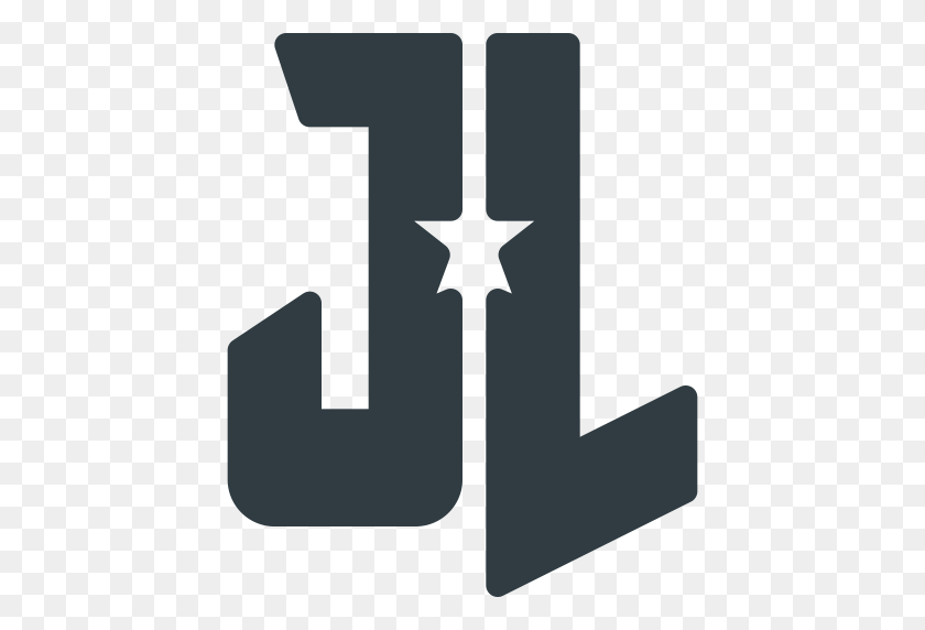 512x512 Комикс, Dc, Справедливость, Лига, Логотип, Значок Фильма - Логотип Лиги Справедливости Png
