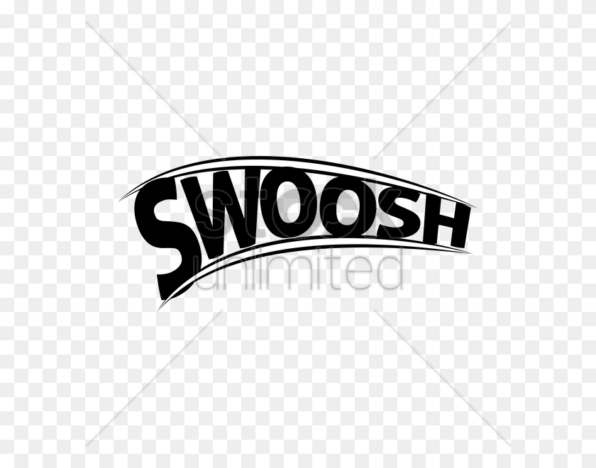 600x600 Комический Эффект Swoosh Векторное Изображение - Клипарт Swoosh