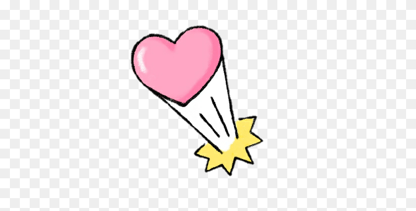 329x366 Комикс Любовь Милый Мультфильм Сердце Бомба Панк Розовая Девушка - Розовое Сердце Png