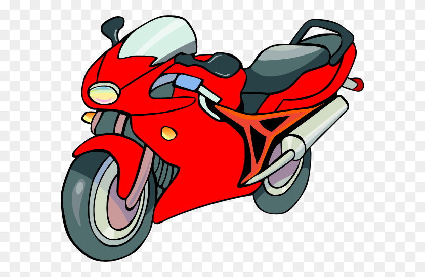 600x489 Comic Motorcycle Clipart Free Clip Art Images Image - Free Automotive Clipart