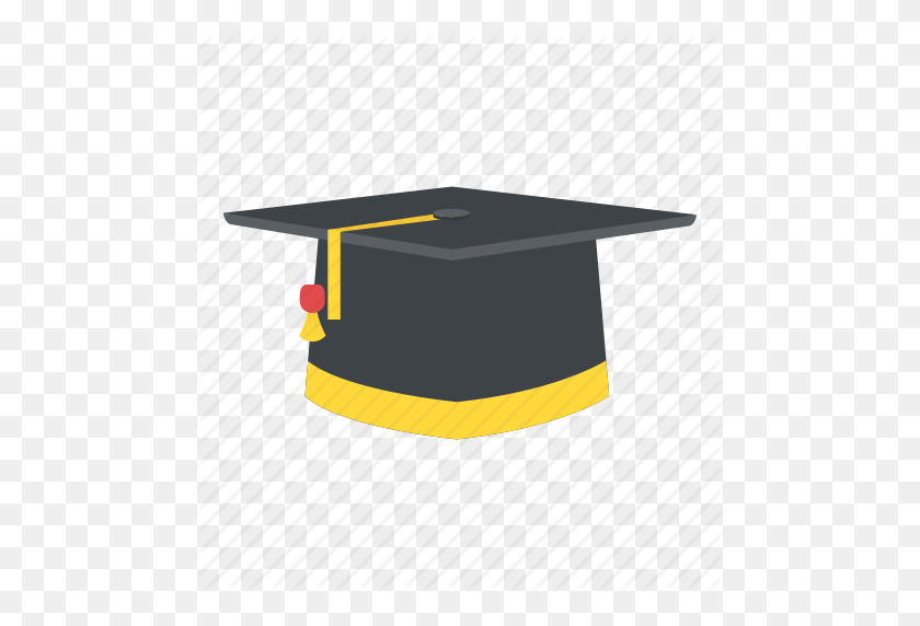 486x512 Commencement, Degree Cap, Graduation Cap, Mortarboard, Tassel Cap Icon - Tassel PNG