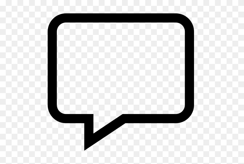 512x504 Comment, Dialog, Message Icon With Png And Vector Format For Free - Message Icon PNG
