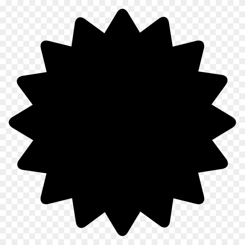 981x981 Commercial Label Black Shape Png Icon Free Download - Shape PNG