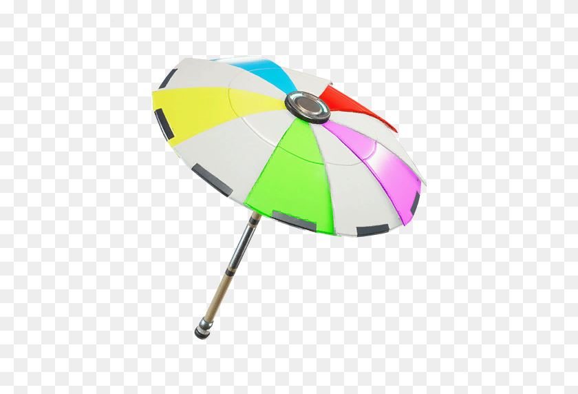 512x512 Common Beach Umbrella Umbrella Fortnite Cosmetic Win - Fortnite Win PNG