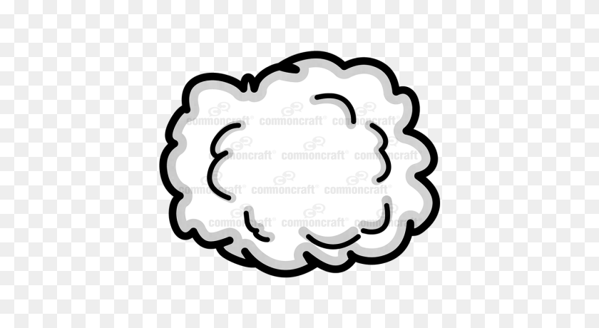 400x400 Common Craft Cut Out Library Common Craft - Smoke Cloud PNG