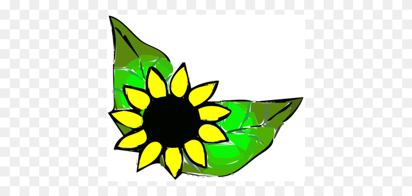404x340 Common Sunflower Borders And Frames Computer Icons Download Free - Sunflower Border Clipart