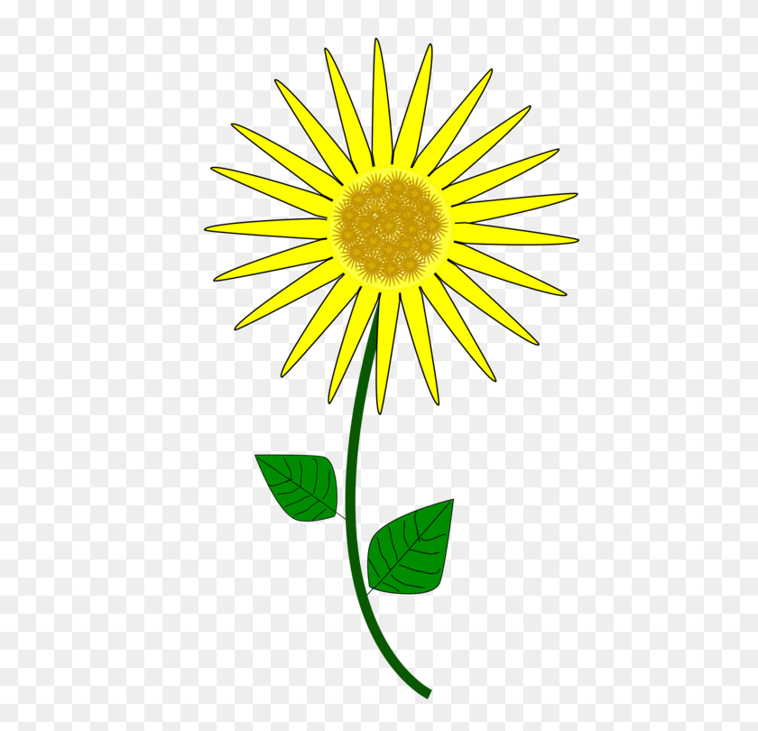 530x750 Common Sunflower Cartoon Animation Drawing Download Free - Responsibility Clipart