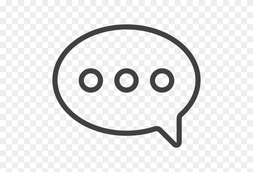 512x512 Communication, Bubble, Chat Icon Free Of Communication Icons - Communication Icon PNG