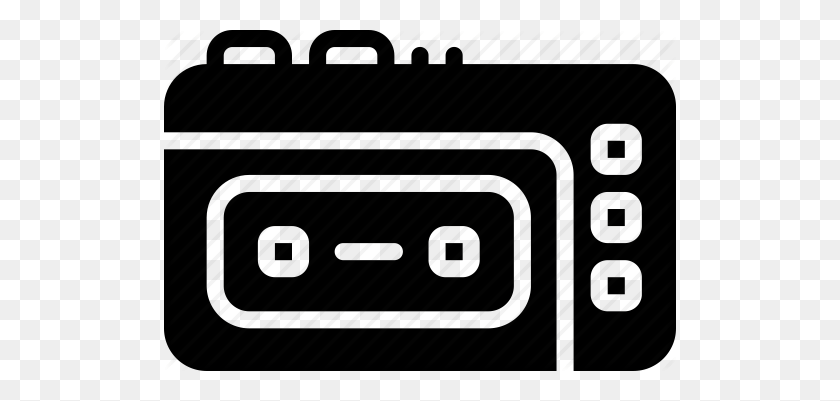 512x341 Communication, Media, News, Recorder, Tape Icon - Tape Recorder Clipart