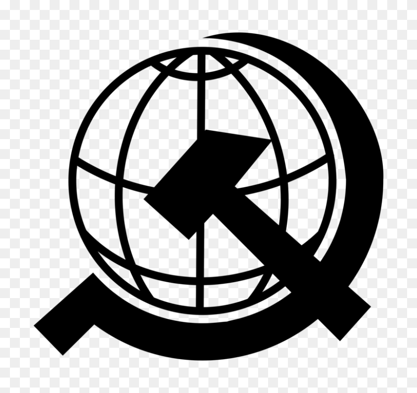 800x750 Communism Hammer And Sickle Withering Away Of The State Socialism - Sickle Clipart