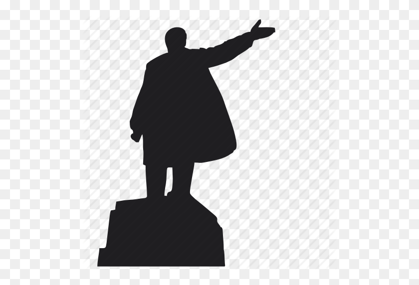 512x512 Communism, Lenin, Monument, Politic, Politics, Russia Icon - Lenin PNG