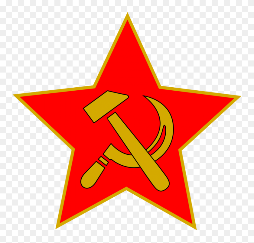 786x750 Partido Comunista De La Unión Soviética, La Hoz Y El Martillo, El Comunismo - Estrella Soviética Png