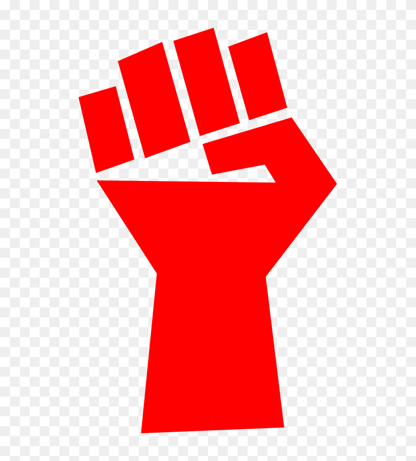 555x870 Communist Symbol Fist Costume Mariage - Communist Symbol PNG