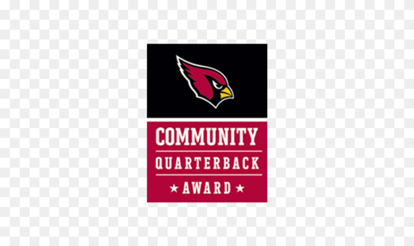 824x464 Community Quarterback Award - Arizona Cardinals Logo PNG