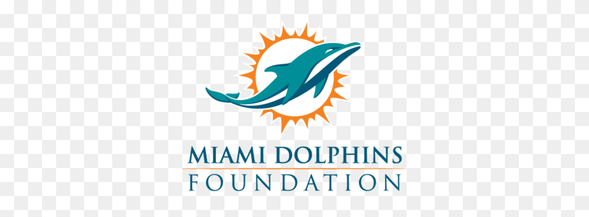 319x250 Community Service Academy - Miami Dolphins Logo PNG