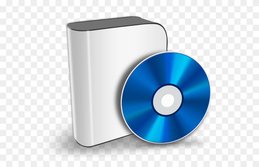 640x480 Compact Disc Clipart Software - Cd Clip Art