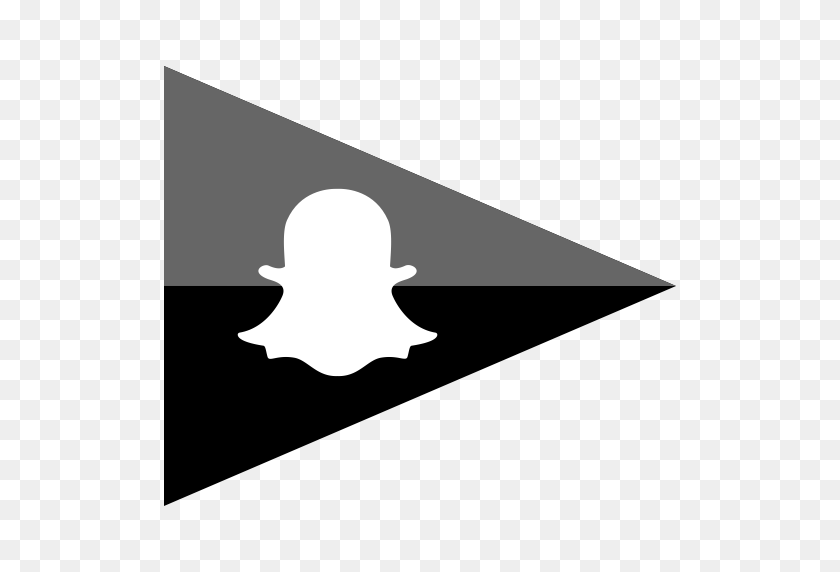 512x512 Company, Brand, Github, Media, Flag, Logo, Social Icon - Snapchat Logo Clipart