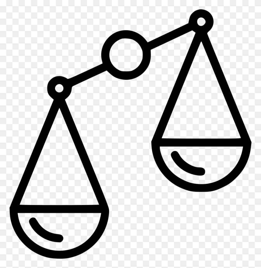 950x980 Compare Law Justice Scales Disbalance Trade Png Icon Free - Scales Of Justice PNG