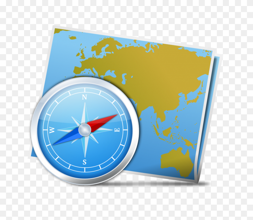 800x689 Compass Free Map Clipart - Compass Clipart Free