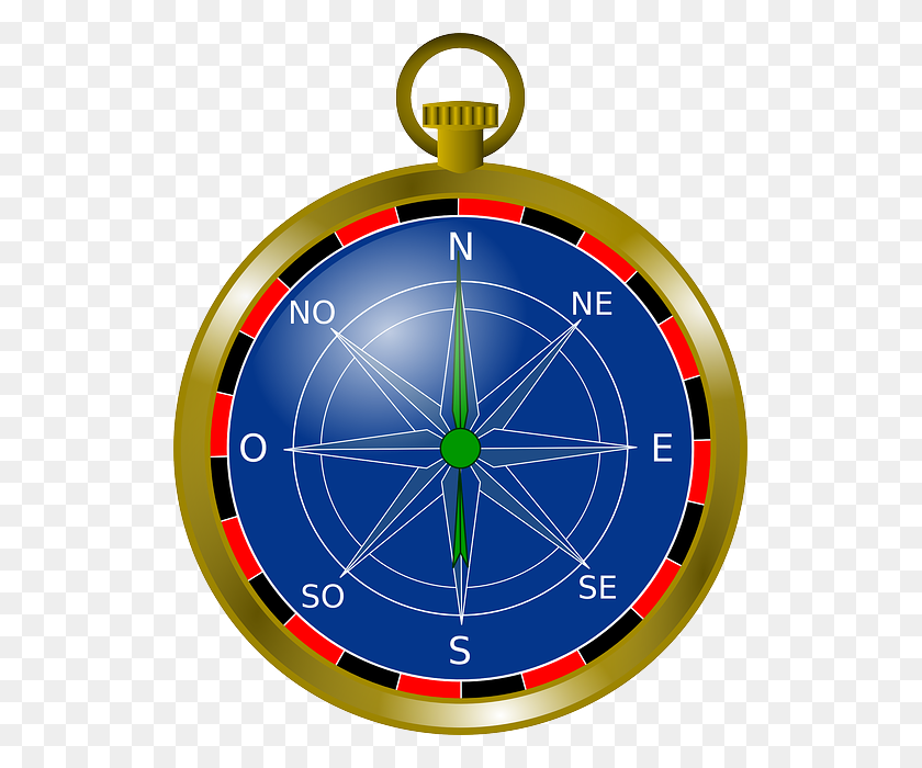 523x640 Compass Free To Use Clip Art - Nautical Compass Clipart