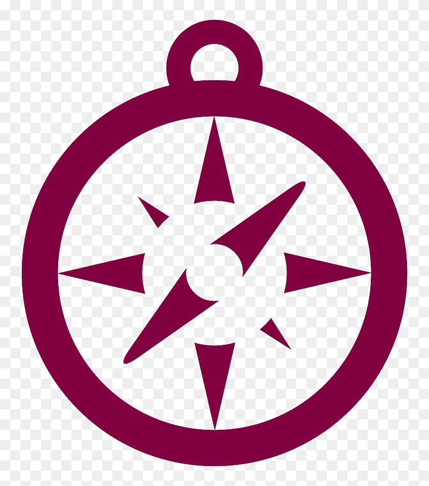 768x890 Compass Noun Project Colored - Compass Icon PNG