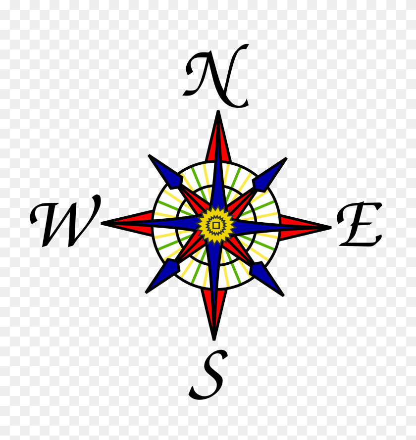 2257x2400 Compass Rose Icons Png - Compass PNG