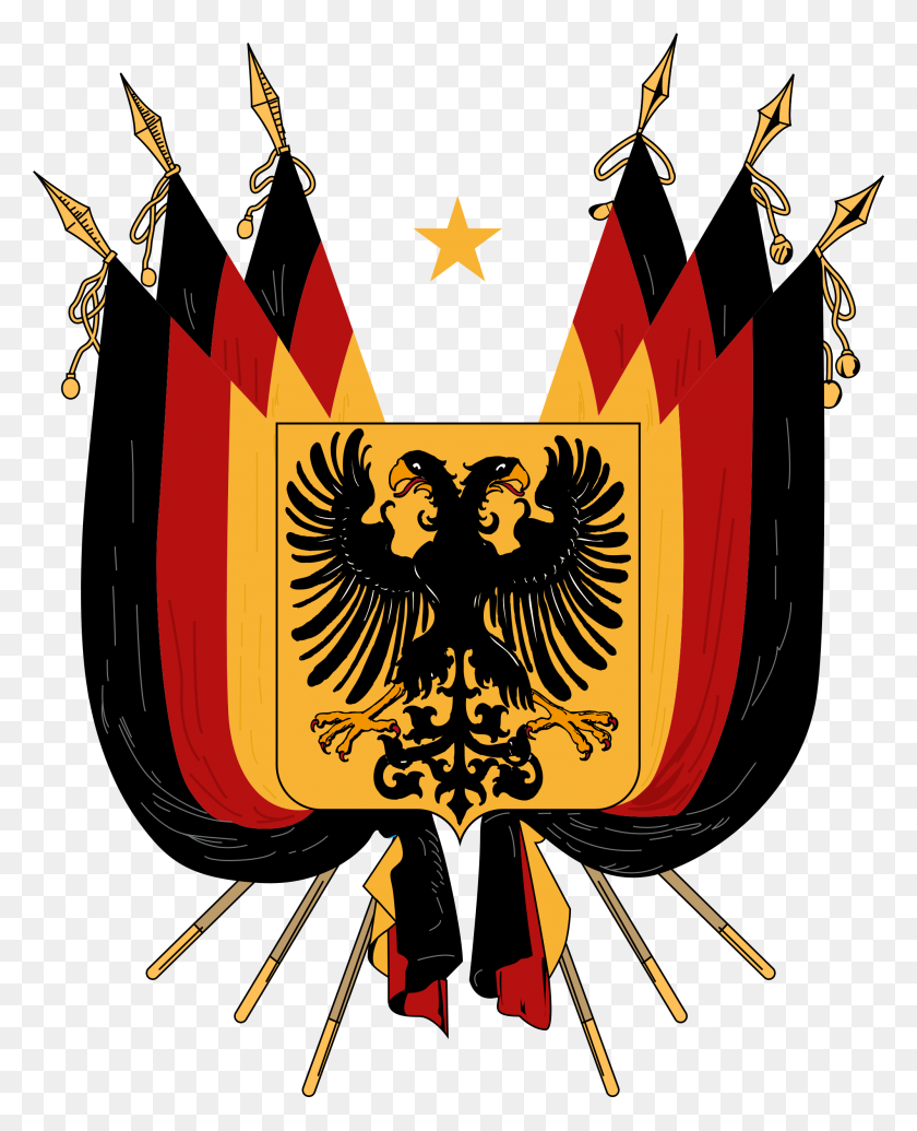 2000x2500 Competitive German Code Of Arms Imperial Coat Germany - Nationalism Clipart