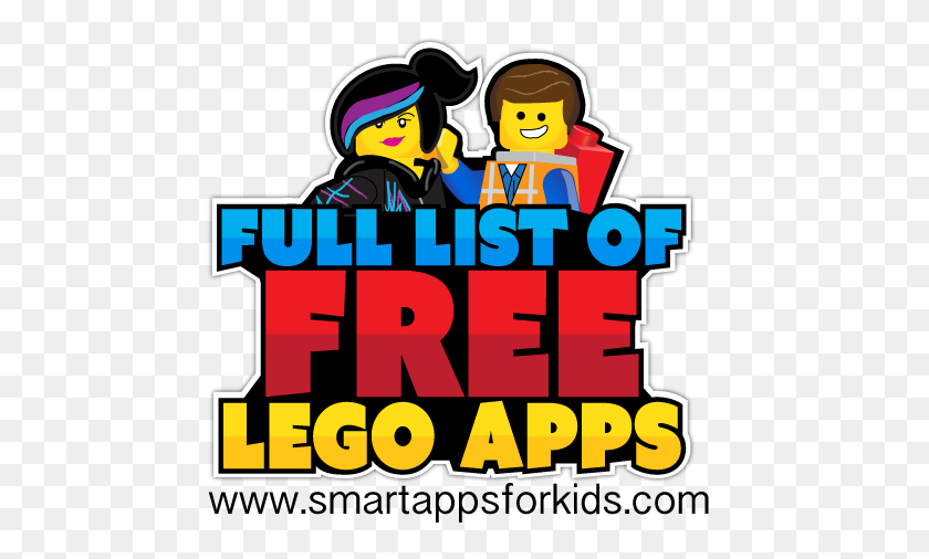489x446 Complete And Updated List Of Free Lego Apps For Android! Now - Wahoo Clipart