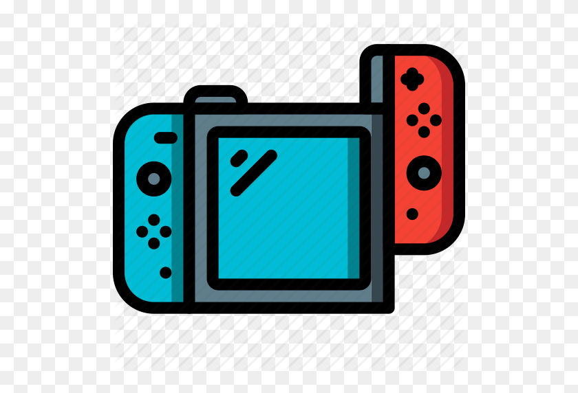 512x512 Complete, Devices, Game, Left, Nintendo, Switch, Ultra Icon - Nintendo PNG