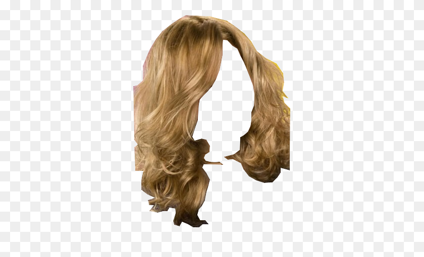 311x450 Complex Color Transfer - Blonde Wig PNG