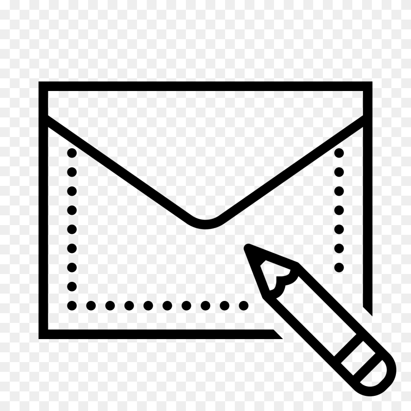 1600x1600 Composing Mail Icon - Mail Icon PNG
