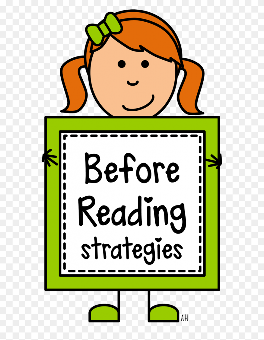 575x1024 Comprehension Strategies - Reading Comprehension Clipart