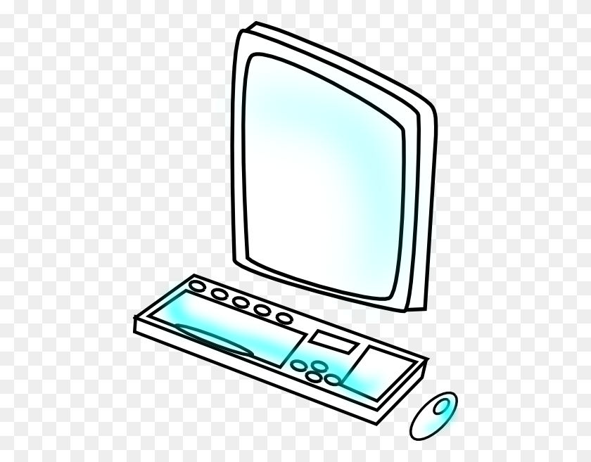 462x597 Computer Animatedputer Clip Art Free Clipart Images - Laptop Clipart PNG