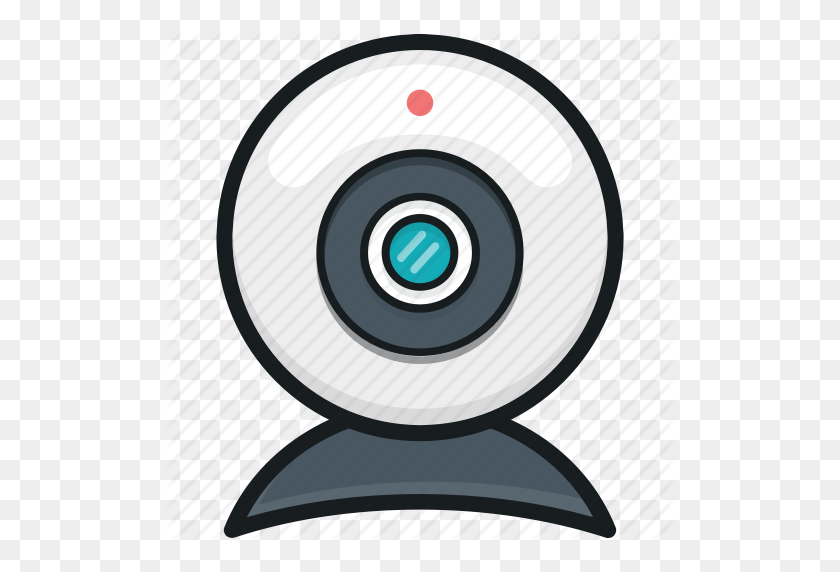 512x512 Computer Camera, Video Chatting, Video Conference, Web Camera - Webcam Clipart