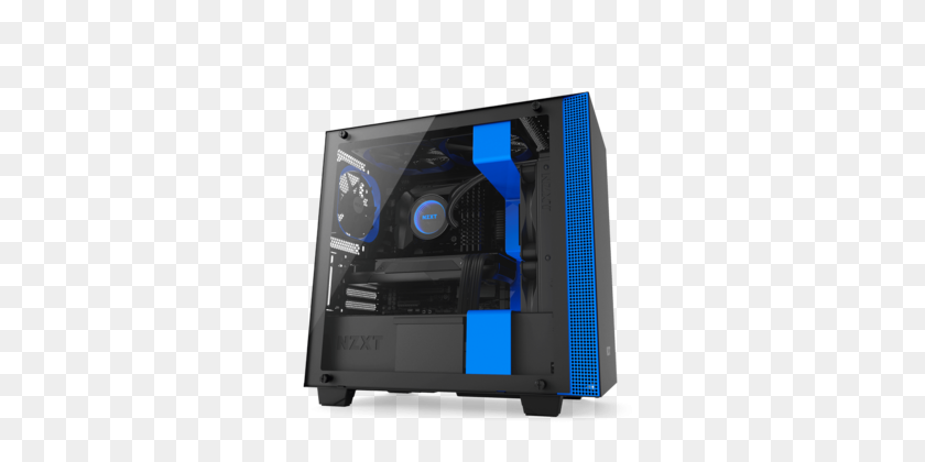 360x360 Computer Cases Gaming Computer Cases Nzxt - Gaming Computer PNG