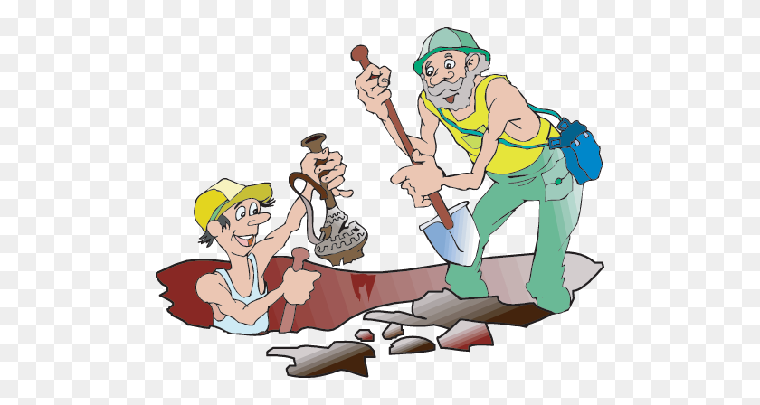 496x388 Computer Clipart Archaeologist - Occupation Clipart