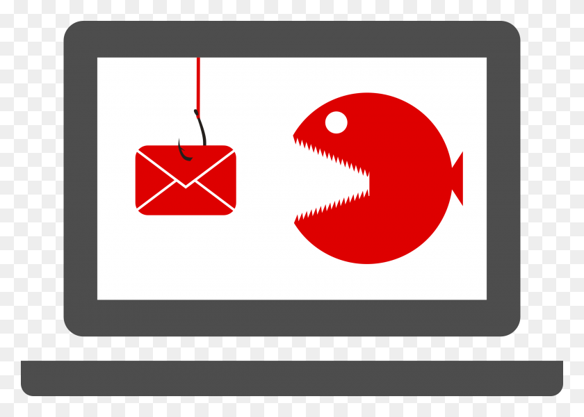 2400x1663 Computer Clipart Phishing - Social Security Clipart
