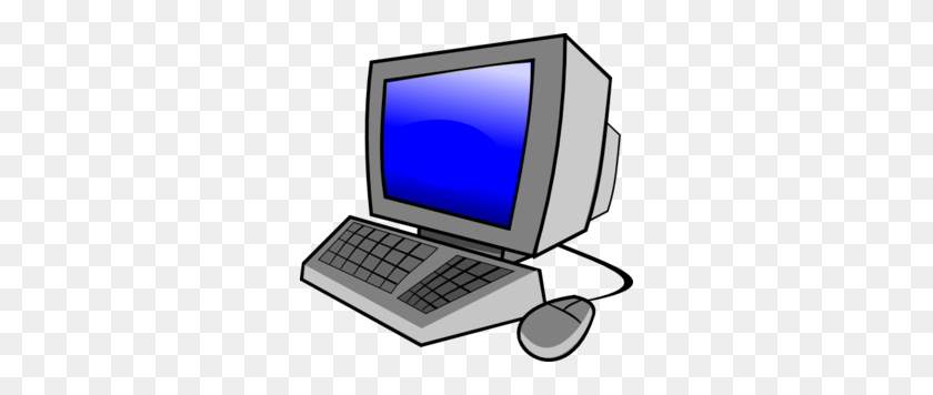 300x296 Computer Clipart Transparent Free Images - Personal Computer Clipart