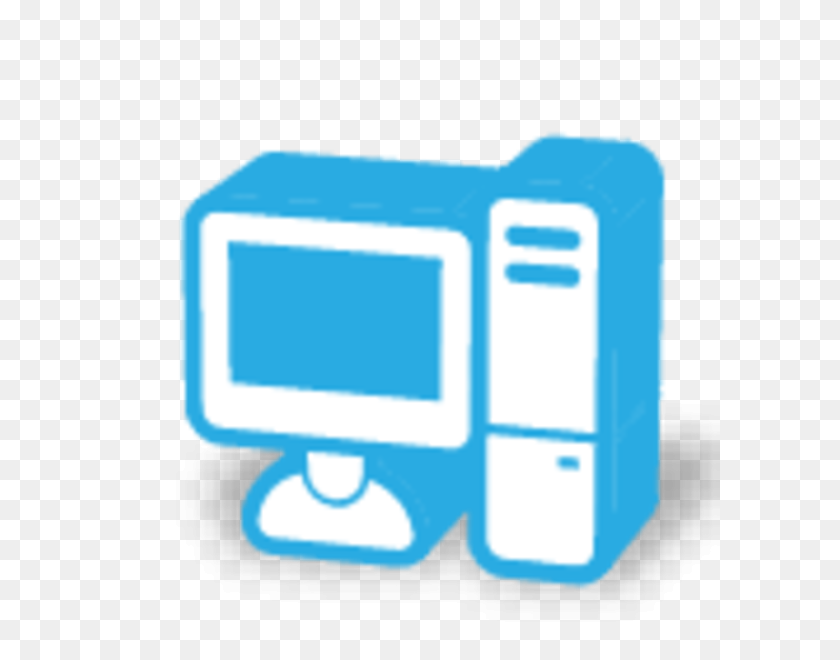 600x600 Computer Icon Clipart - Old Computer Clipart