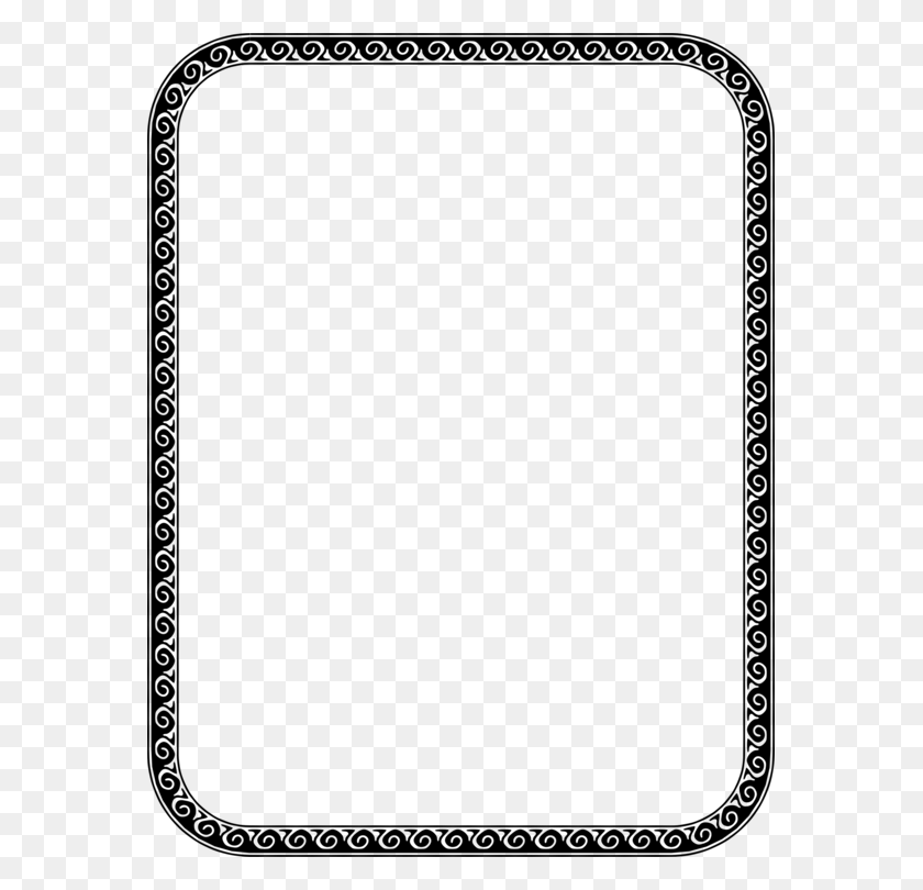 571x750 Computer Icons Black And White Picture Frames Download Coffee Free - Computer Black And White Clipart