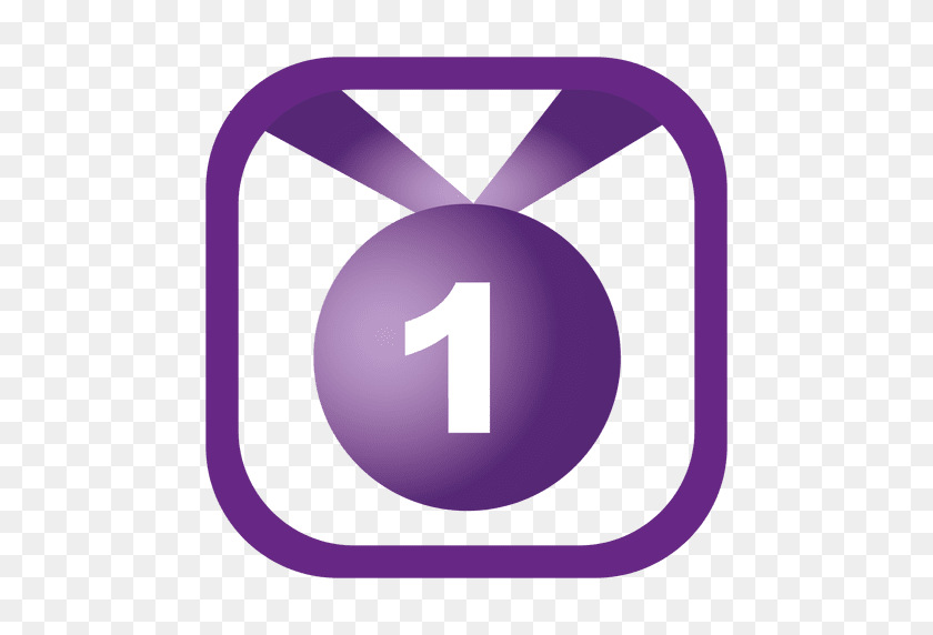 512x512 Компьютерные Иконки Клип-Арт Логотип Векторной Графики Скачать - Медаль За 1-Е Место Клипарт
