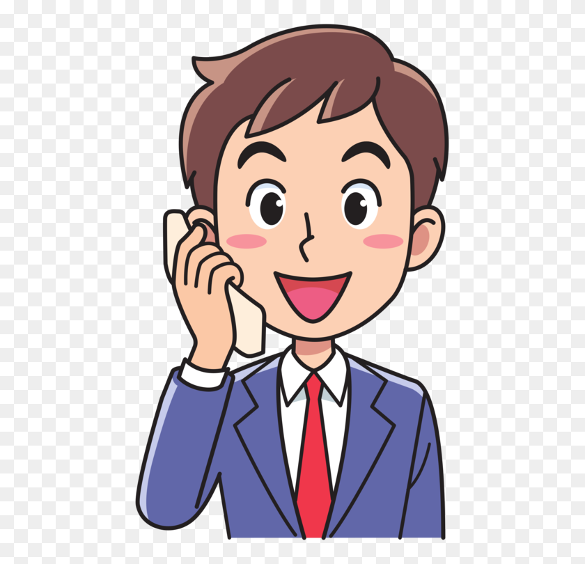 459x750 Computer Icons Download Businessperson - Person On Phone Clipart